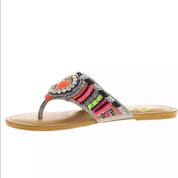 Naughty Monkey Fuchsia Electric Shine Sandal 9 - Picture 4 of 7